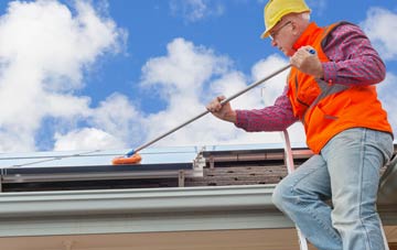 Axwell Park soft wash roof cleaning